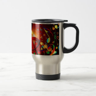 Music Destiny Song & Dance Notes Instruments Travel Mug