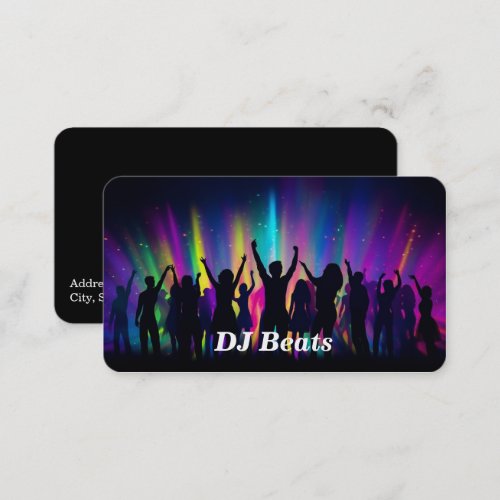 Music DJ Business Card