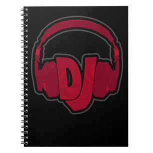 music DJ headphone Notebook