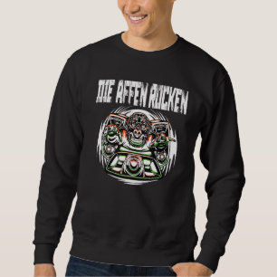 Music Dj Monkey Puts On Makes Music Rock The Monke Sweatshirt