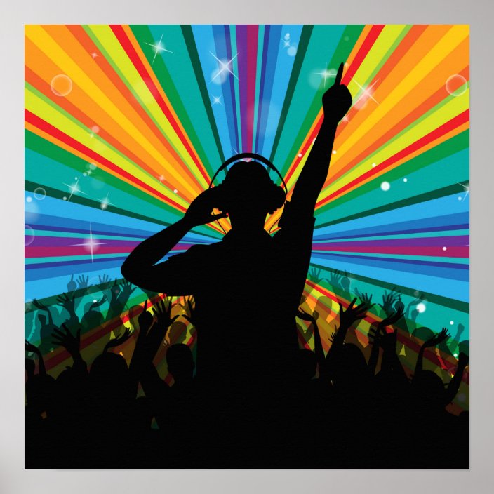 Music DJ poster | Zazzle.com