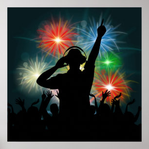 Music DJ poster