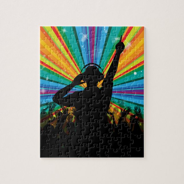 Music DJ puzzle (Vertical)