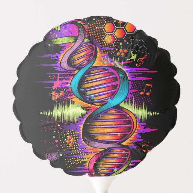 Music DNA Balloon (Front)