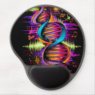 Music DNA Gel Mouse Pad