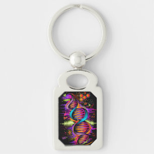 Music DNA Keychain