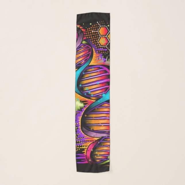 Music DNA Scarf (Front)
