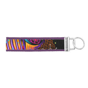 Music DNA Wrist Keychain