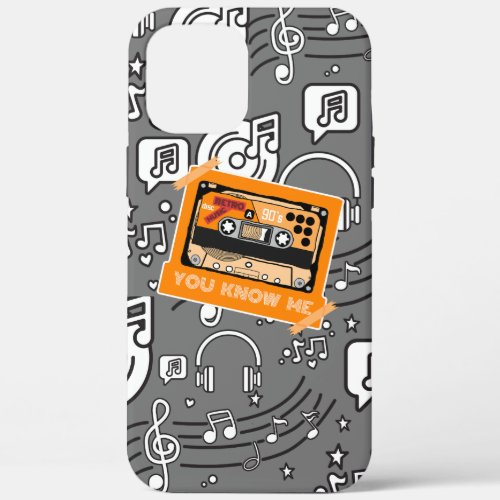 Music Doodles iPhone 12 Pro Max Case