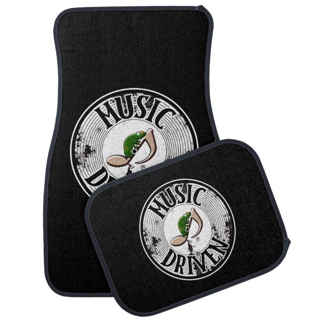 Music driven  car floor mat (Set)
