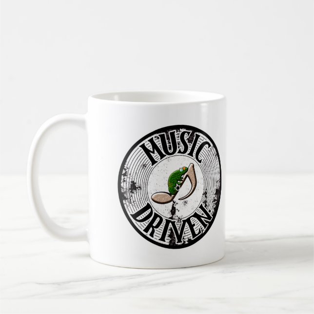 Music driven  coffee mug (Left)