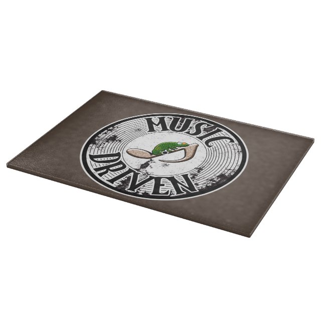 Music driven  cutting board (Corner)