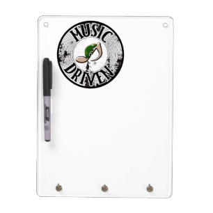 Music driven   dry erase board