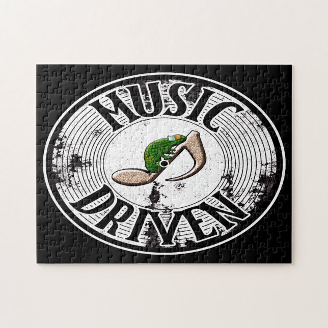 Music driven  jigsaw puzzle (Horizontal)