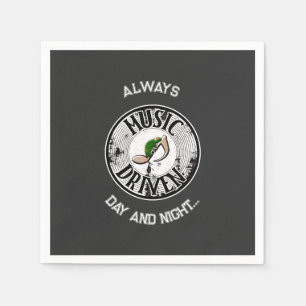 Music driven napkins