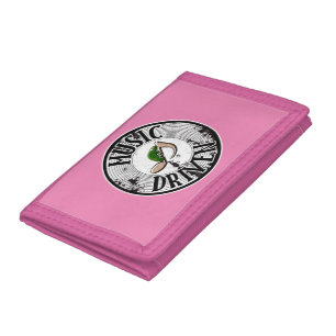 Music driven trifold wallet