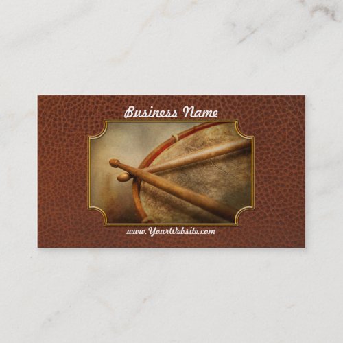 Music - Drum - Cadence Business Card