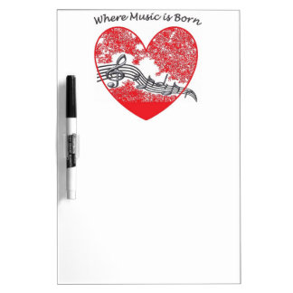 Music Dry-Erase Board