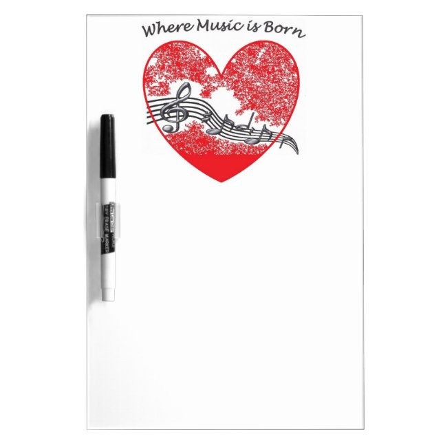 Music Dry-Erase Board (Front)