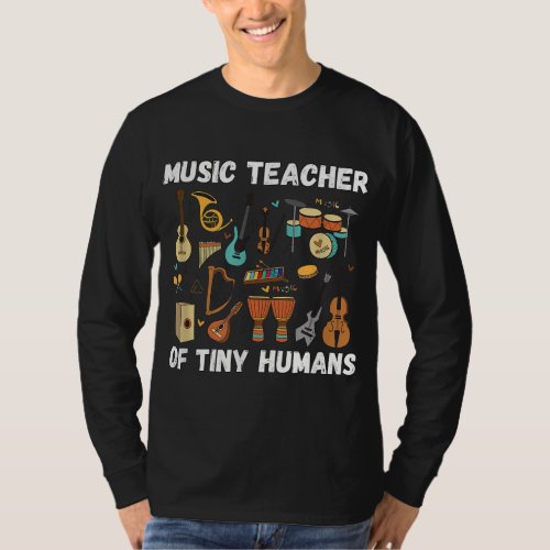 Music Education Funny for Music Teacher T_Shirt