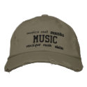 Music - Embroidered Hat