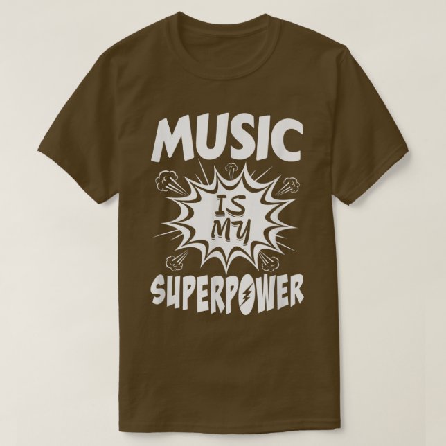Music Enthusiast Musician  T-Shirt (Design Front)