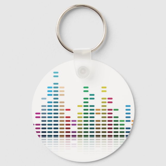 music equalizer keychain (Front)