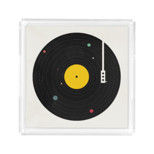 Music Everywhere Florent Bodart Acrylic Tray