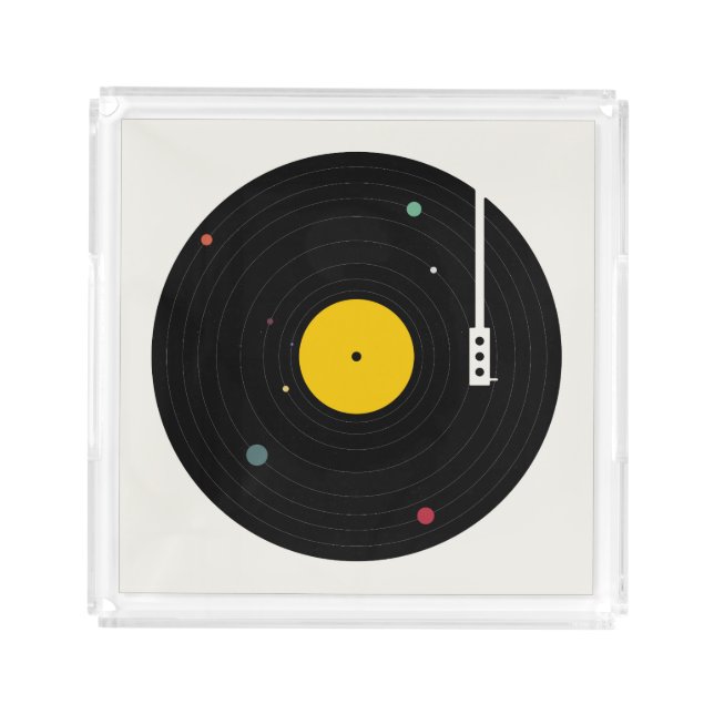 Music Everywhere | Florent Bodart Acrylic Tray (Front)