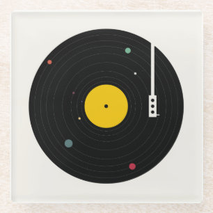 Music Everywhere   Florent Bodart Glass Coaster
