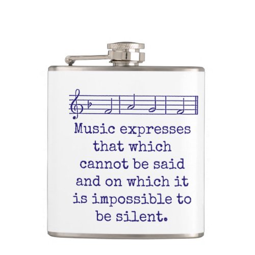 Music Expresses That Which Cannot Be Said _ Music  Flask