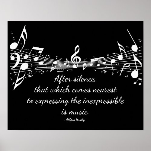 Music Expressing the Inexpressible Poster