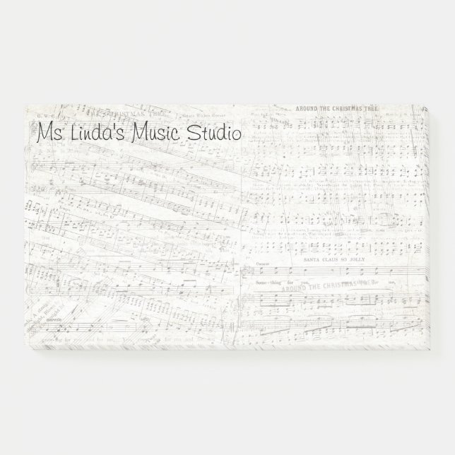 Music Extra Large Notes (Front)