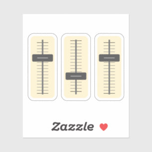 Music Fader Laptop Sticker