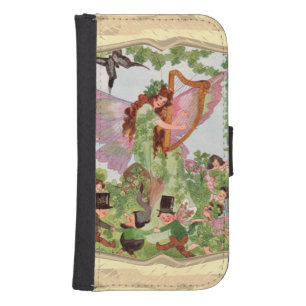 Music Faerie Playing Music Galaxy S4 Wallet Case