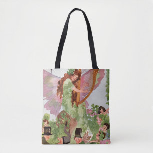 Music Faerie Playing Music Tote Bag
