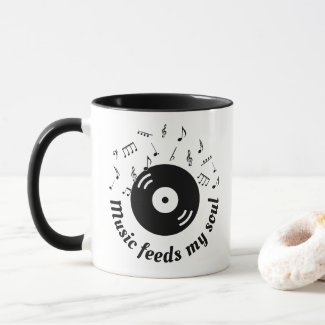 Music Feeds My Soul Vinyl Album