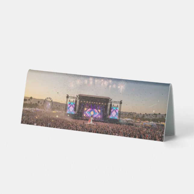 Music Fest Table Tent (Front)