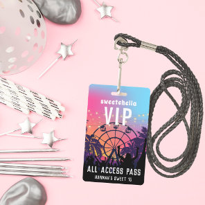 Music Festival | All Access Badge