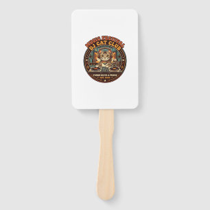 Music Festival DJ Cat Cat Lover Gift - Music Festi Hand Fan