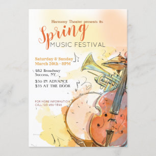Music Festival Invitation