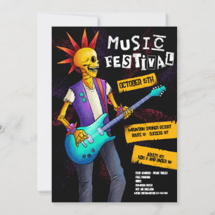 Music Festival Invitation