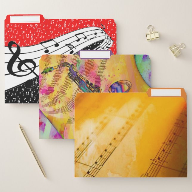 Music File Folder (Set)