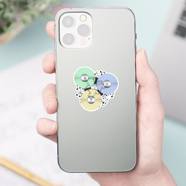 Music Flow Reel-to-Reel Sticker (Phone)