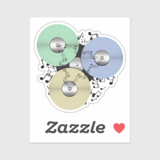 Music Flow Reel-to-Reel Sticker