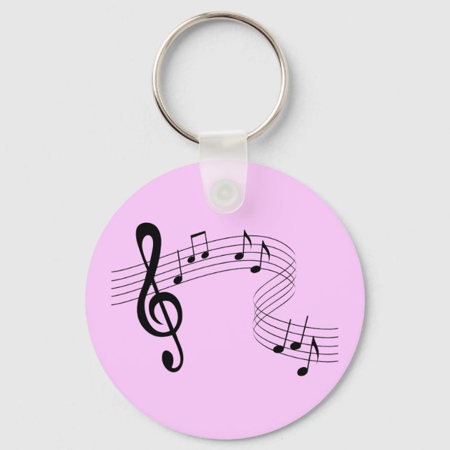 Music Flows Keychain (Front)