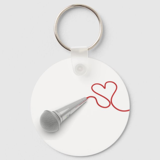 Music for love keychain (Front)