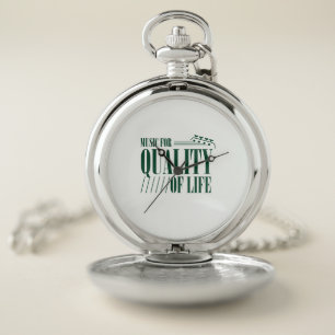 Music For Quality Of Life Pocket Watch