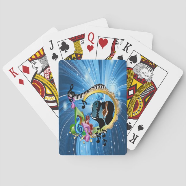 Music for the Soul Poker Cards (Back)