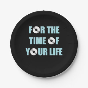 Music For The Time Of Your Life Paper Plates